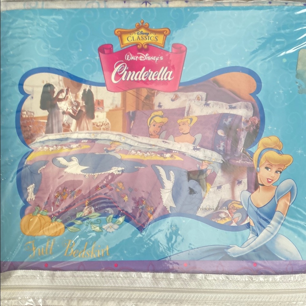 Disney Cinderella Bed Skirt.